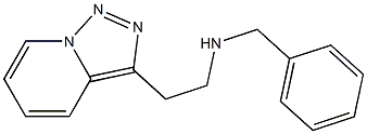 benzyl(2-{[1,2,4]triazolo[3,4-a]pyridin-3-yl}ethyl)amine 结构式
