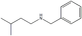 benzyl(3-methylbutyl)amine 结构式