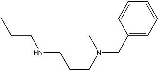 benzyl(methyl)[3-(propylamino)propyl]amine 结构式