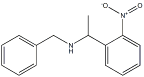 benzyl[1-(2-nitrophenyl)ethyl]amine 结构式