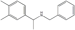 benzyl[1-(3,4-dimethylphenyl)ethyl]amine 结构式