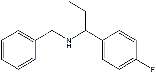 benzyl[1-(4-fluorophenyl)propyl]amine 结构式