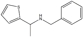 benzyl[1-(thiophen-2-yl)ethyl]amine 结构式