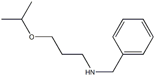 benzyl[3-(propan-2-yloxy)propyl]amine 结构式