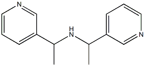 bis[1-(pyridin-3-yl)ethyl]amine 结构式