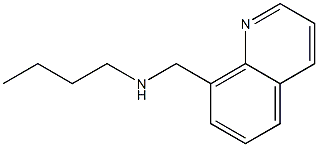 butyl(quinolin-8-ylmethyl)amine 结构式