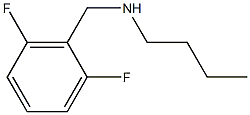 butyl[(2,6-difluorophenyl)methyl]amine 结构式