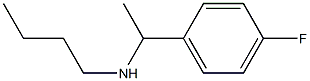 butyl[1-(4-fluorophenyl)ethyl]amine 结构式