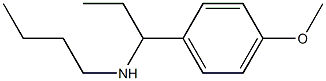 butyl[1-(4-methoxyphenyl)propyl]amine 结构式