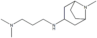 dimethyl[3-({8-methyl-8-azabicyclo[3.2.1]octan-3-yl}amino)propyl]amine 结构式