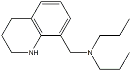 dipropyl(1,2,3,4-tetrahydroquinolin-8-ylmethyl)amine 结构式