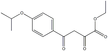 ethyl 2,4-dioxo-4-[4-(propan-2-yloxy)phenyl]butanoate 结构式