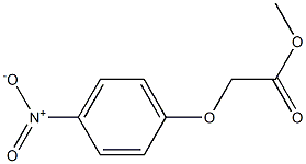 2-(4-硝基苯氧基)乙酸甲酯 结构式