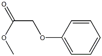 methyl 2-phenoxyacetate 结构式