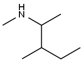 methyl(3-methylpentan-2-yl)amine 结构式