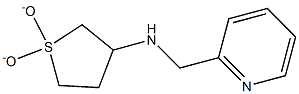 N-(1,1-dioxidotetrahydrothien-3-yl)-N-(pyridin-2-ylmethyl)amine 结构式