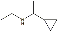 N-(1-cyclopropylethyl)-N-ethylamine 结构式
