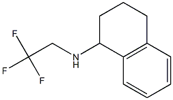 N-(2,2,2-trifluoroethyl)-1,2,3,4-tetrahydronaphthalen-1-amine 结构式