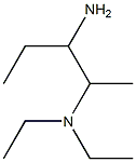 N-(2-amino-1-methylbutyl)-N,N-diethylamine 结构式
