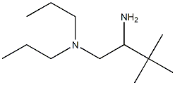 N-(2-amino-3,3-dimethylbutyl)-N,N-dipropylamine 结构式