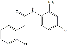 N-(2-amino-4-chlorophenyl)-2-(2-chlorophenyl)acetamide 结构式