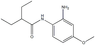 N-(2-amino-4-methoxyphenyl)-2-ethylbutanamide 结构式