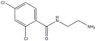 N-(2-aminoethyl)-2,4-dichlorobenzamide 结构式