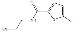 N-(2-aminoethyl)-5-methylfuran-2-carboxamide 结构式