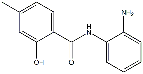 N-(2-aminophenyl)-2-hydroxy-4-methylbenzamide 结构式
