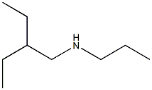 N-(2-ethylbutyl)-N-propylamine 结构式