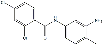 N-(3-amino-4-methylphenyl)-2,4-dichlorobenzamide 结构式