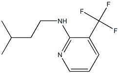N-(3-methylbutyl)-3-(trifluoromethyl)pyridin-2-amine 结构式