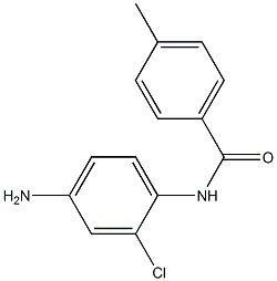 N-(4-amino-2-chlorophenyl)-4-methylbenzamide 结构式