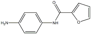 N-(4-aminophenyl)furan-2-carboxamide 结构式