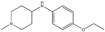 N-(4-ethoxyphenyl)-1-methylpiperidin-4-amine 结构式