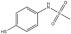 N-(4-sulfanylphenyl)methanesulfonamide 结构式