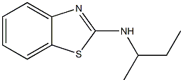 N-(butan-2-yl)-1,3-benzothiazol-2-amine 结构式