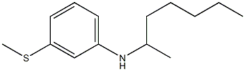 N-(heptan-2-yl)-3-(methylsulfanyl)aniline 结构式