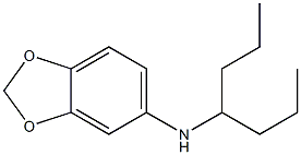 N-(heptan-4-yl)-2H-1,3-benzodioxol-5-amine 结构式