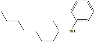 N-(nonan-2-yl)aniline 结构式