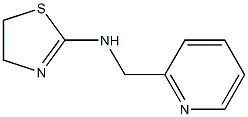 N-(pyridin-2-ylmethyl)-4,5-dihydro-1,3-thiazol-2-amine 结构式