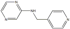 N-(pyridin-4-ylmethyl)pyrazin-2-amine 结构式