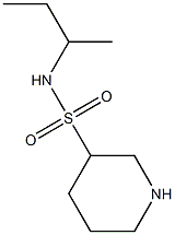 N-(sec-butyl)piperidine-3-sulfonamide 结构式