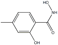 N,2-dihydroxy-4-methylbenzamide 结构式