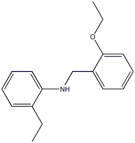 N-[(2-ethoxyphenyl)methyl]-2-ethylaniline 结构式