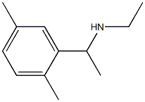 N-[1-(2,5-dimethylphenyl)ethyl]-N-ethylamine 结构式