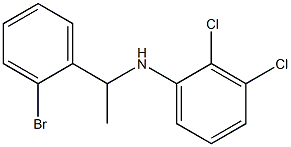 N-[1-(2-bromophenyl)ethyl]-2,3-dichloroaniline 结构式