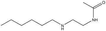 N-[2-(hexylamino)ethyl]acetamide 结构式