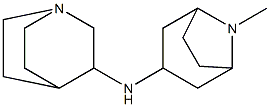 N-{8-methyl-8-azabicyclo[3.2.1]octan-3-yl}-1-azabicyclo[2.2.2]octan-3-amine 结构式