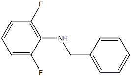 N-benzyl-2,6-difluoroaniline 结构式